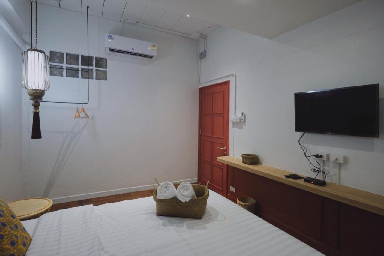 Matou Hostel & Cafe Ban Laem Muang Exterior foto